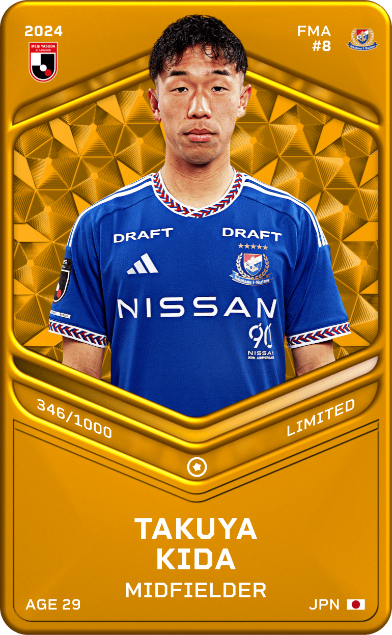 Takuya Kida 2024-25 • Limited 346/1000
