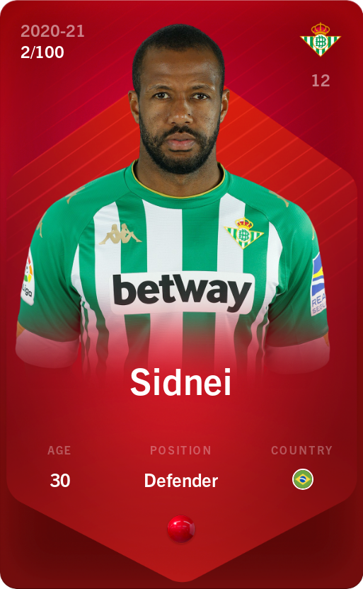 Sorare - Sorare Official - Sidnei 2020-21 • Rare 2/100 - NFT # 17491755605209463396548589993210389808068696696743616149607419990411057778478