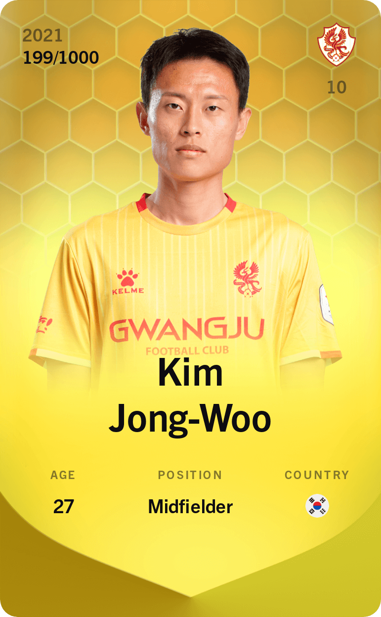 Kim Jong-Woo 2021-22 • Limited 199/1000