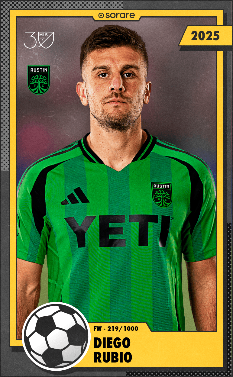 Diego Rubio 2025-26 • Limited 219/1000