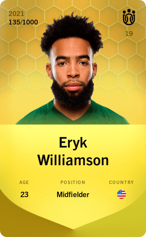 Eryk Williamson 2021-22 • Limited 135/1000