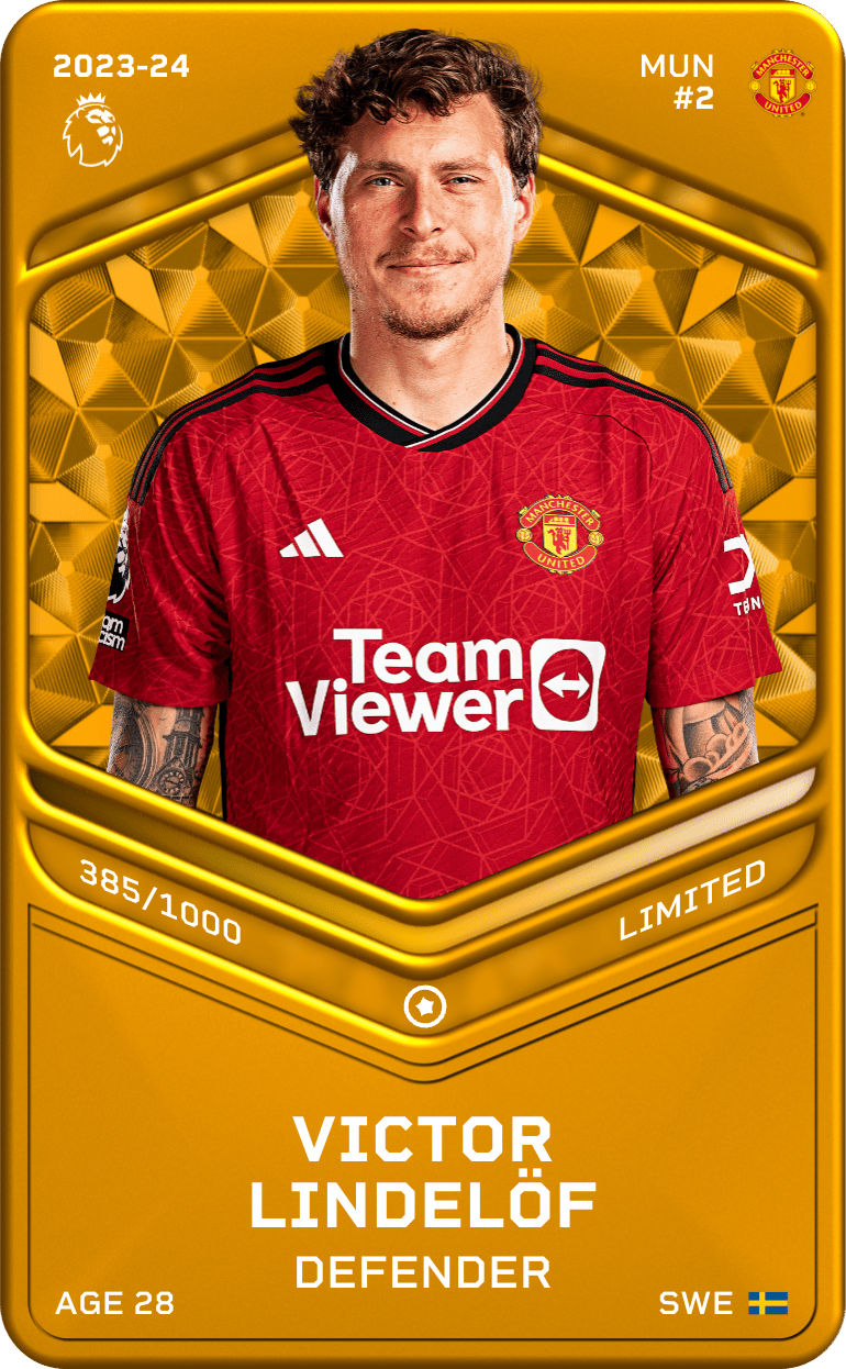 Victor Lindelöf 2023-24 • Limited 385/1000