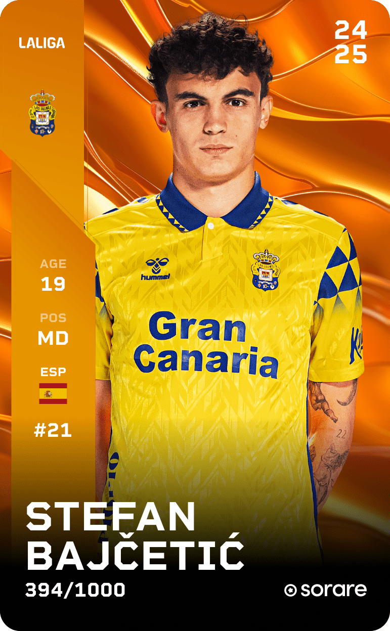 Stefan Bajčetić 2024-25 • Limited 394/1000