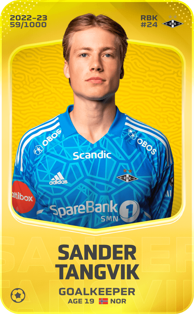 Sander Tangvik 2022-23 • Limited 59/1000