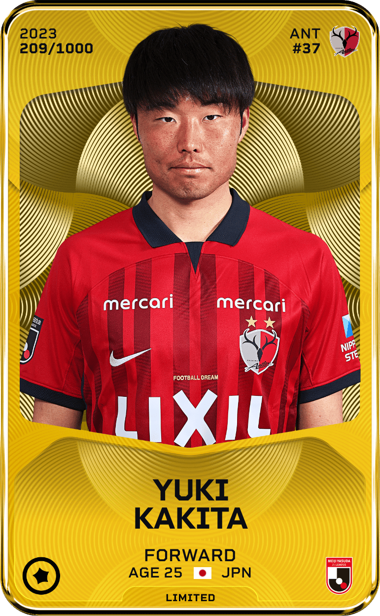 Yuki Kakita 2023-24 • Limited 209/1000