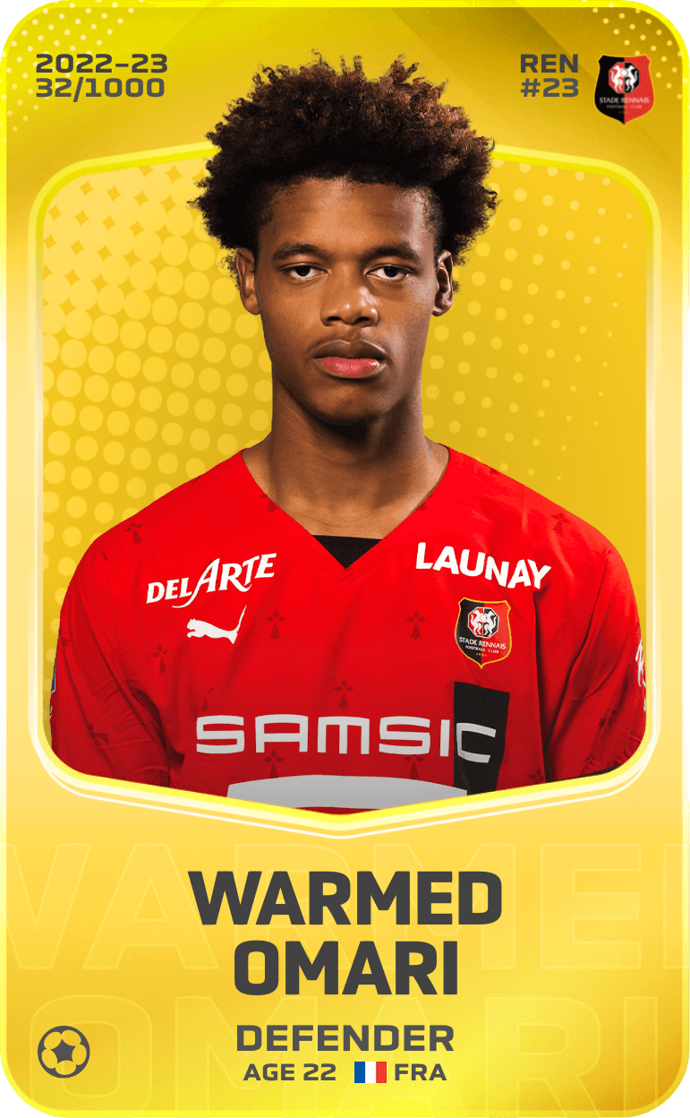 Warmed Omari 2022-23 • Limited 32/1000