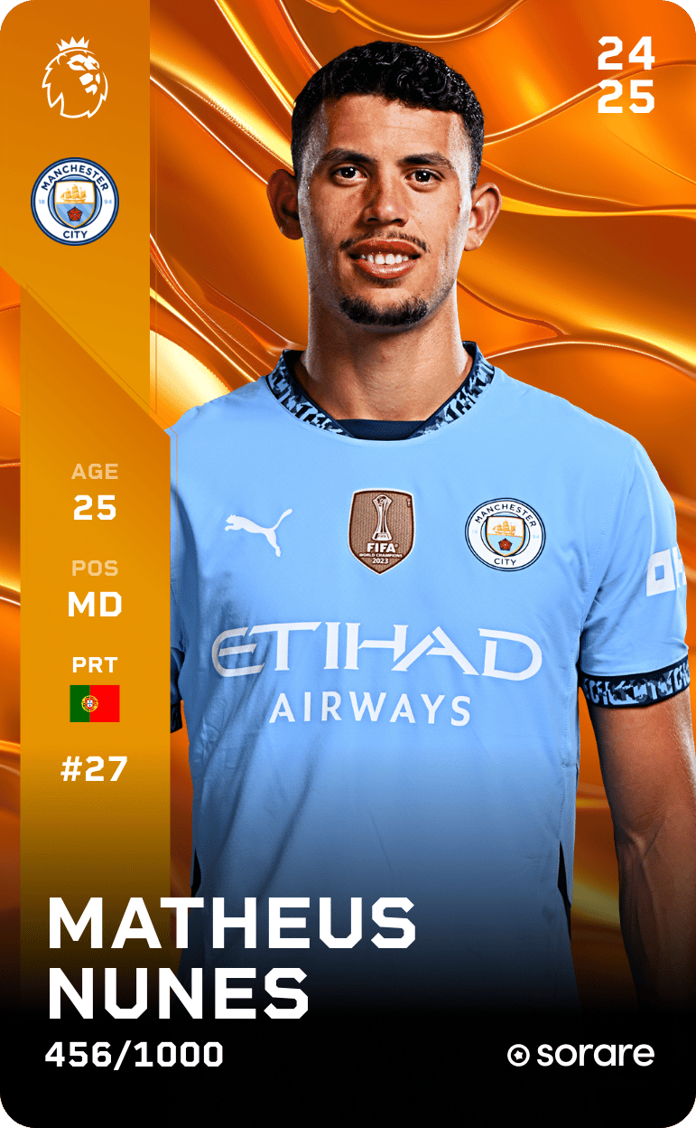Matheus Nunes 2024-25 • Limited 456/1000