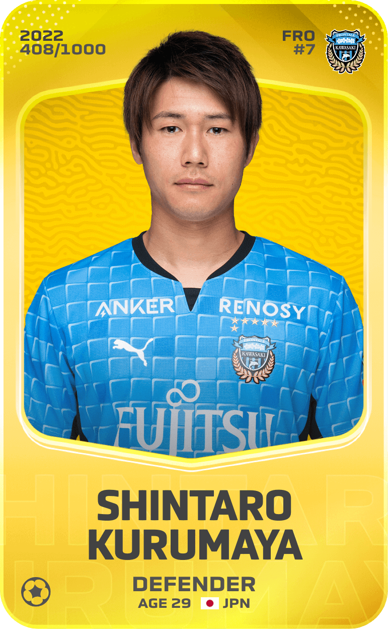 Shintaro Kurumaya 2022-23 • Limited 408/1000