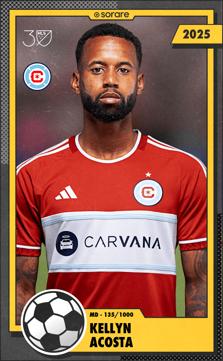 Kellyn Acosta 2025-26 • Limited 135/1000