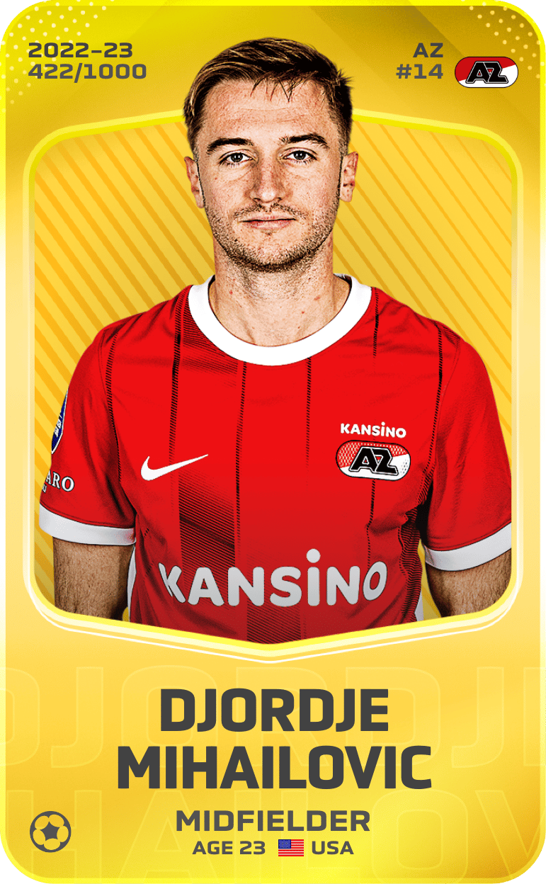 Djordje Mihailovic 2022-23 • Limited 422/1000