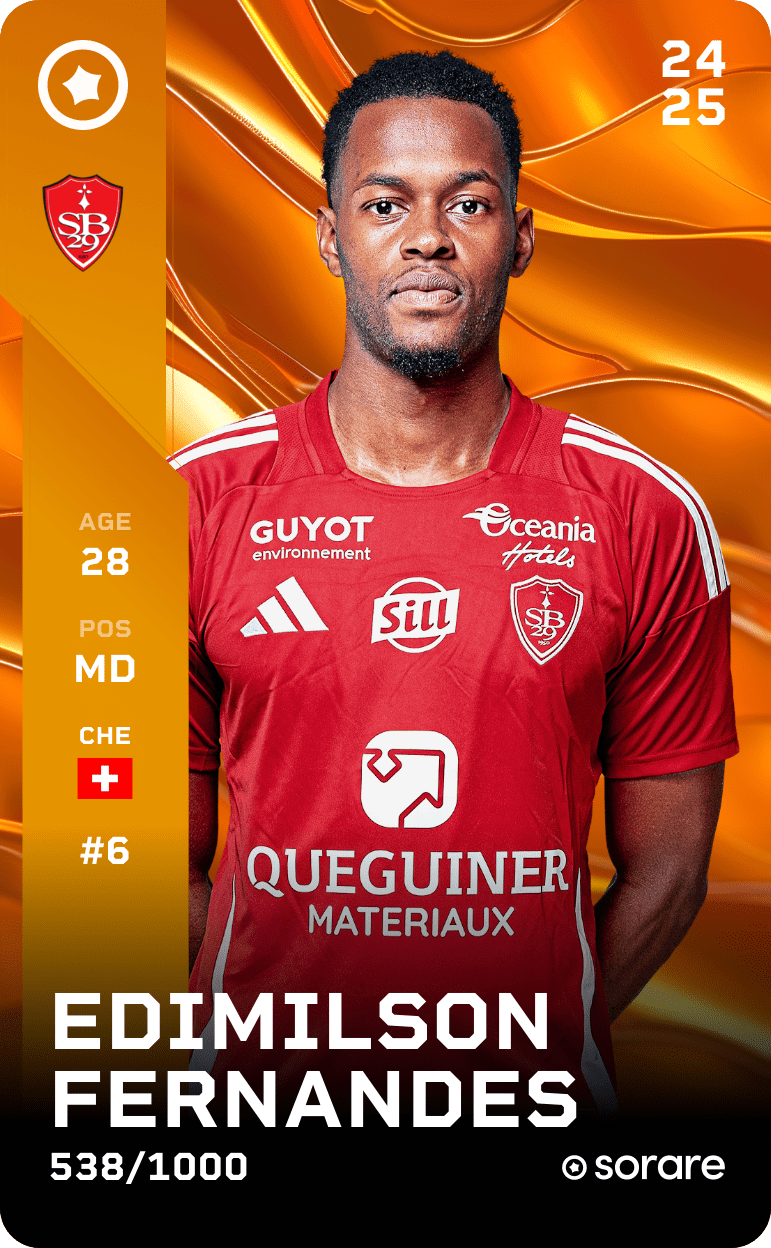 Edimilson Fernandes 2024-25 • Limited 538/1000