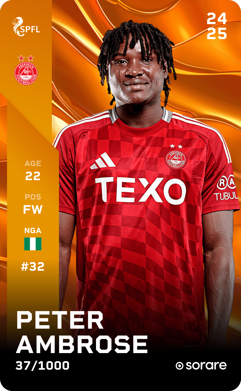 Peter Ambrose 2024-25 • Limited 37/1000