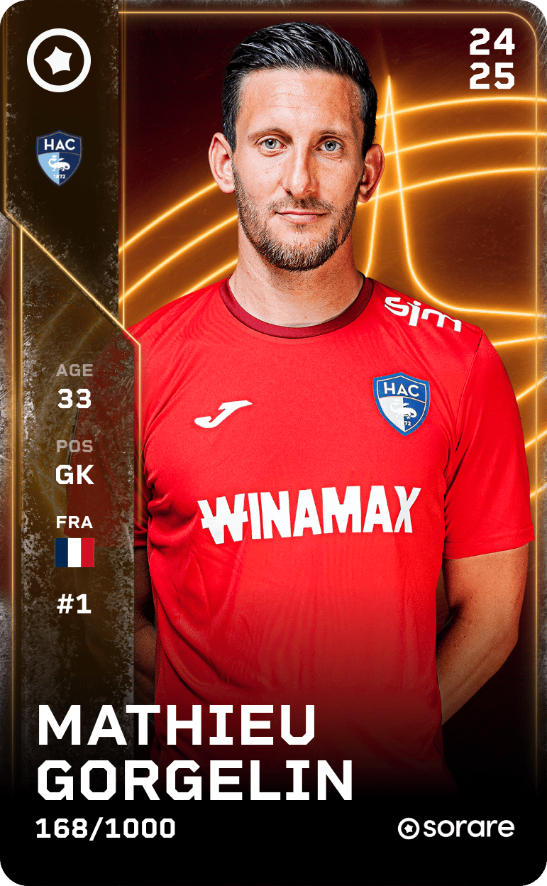 Mathieu Gorgelin 2024-25 • Limited 168/1000