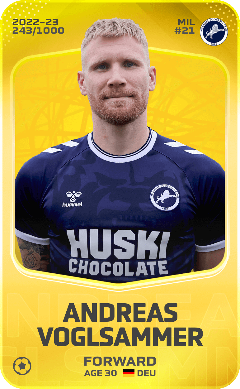 Andreas Voglsammer 2022-23 • Limited 243/1000