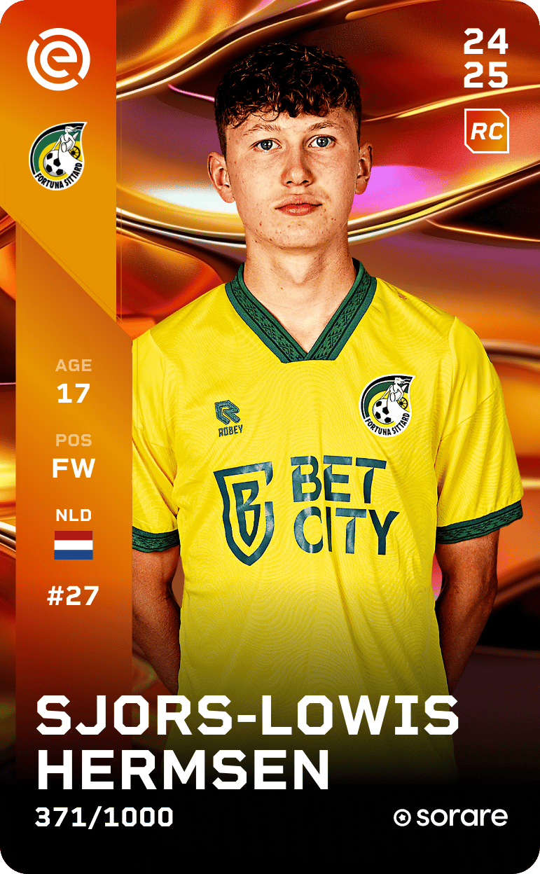 Sjors-Lowis Hermsen 2024-25 • Limited 371/1000
