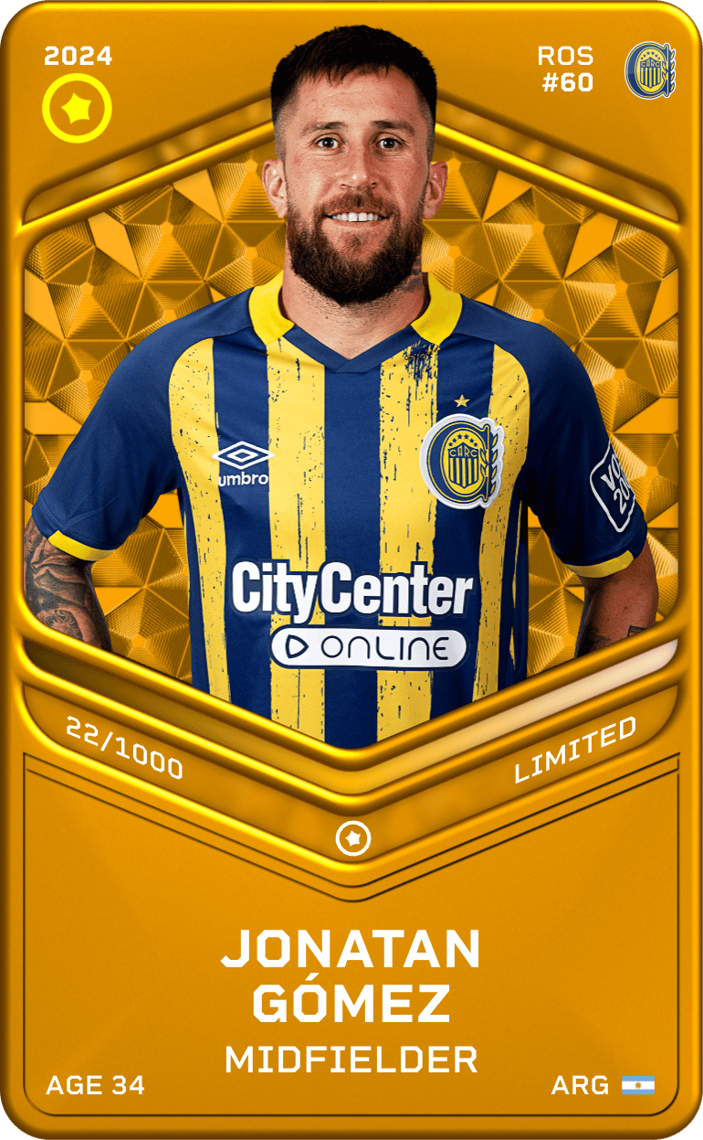 Jonatan Gómez 2024-25 • Limited 22/1000