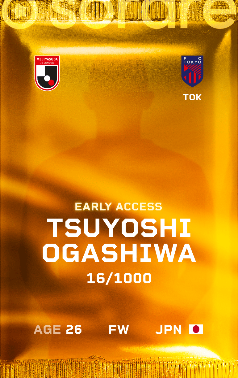 Tsuyoshi Ogashiwa 2025-26 • Limited 16/1000