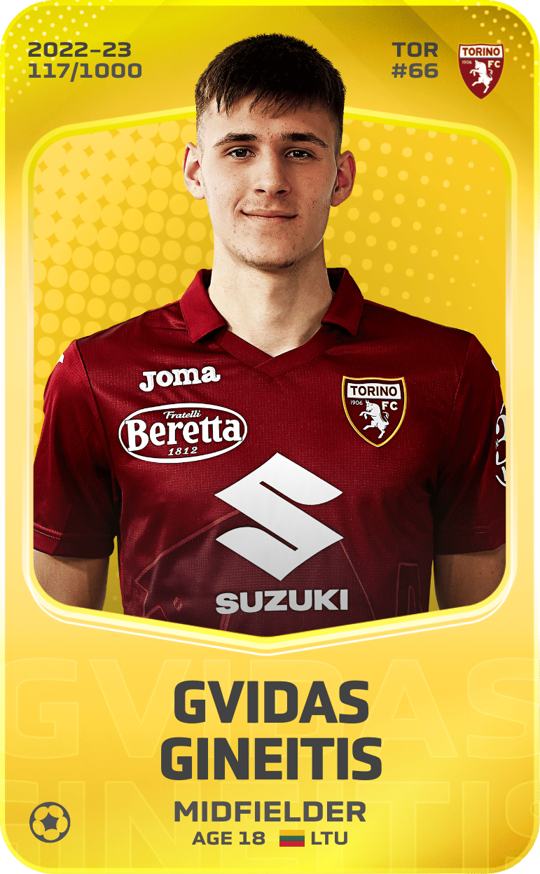 Gvidas Gineitis 2022-23 • Limited 117/1000