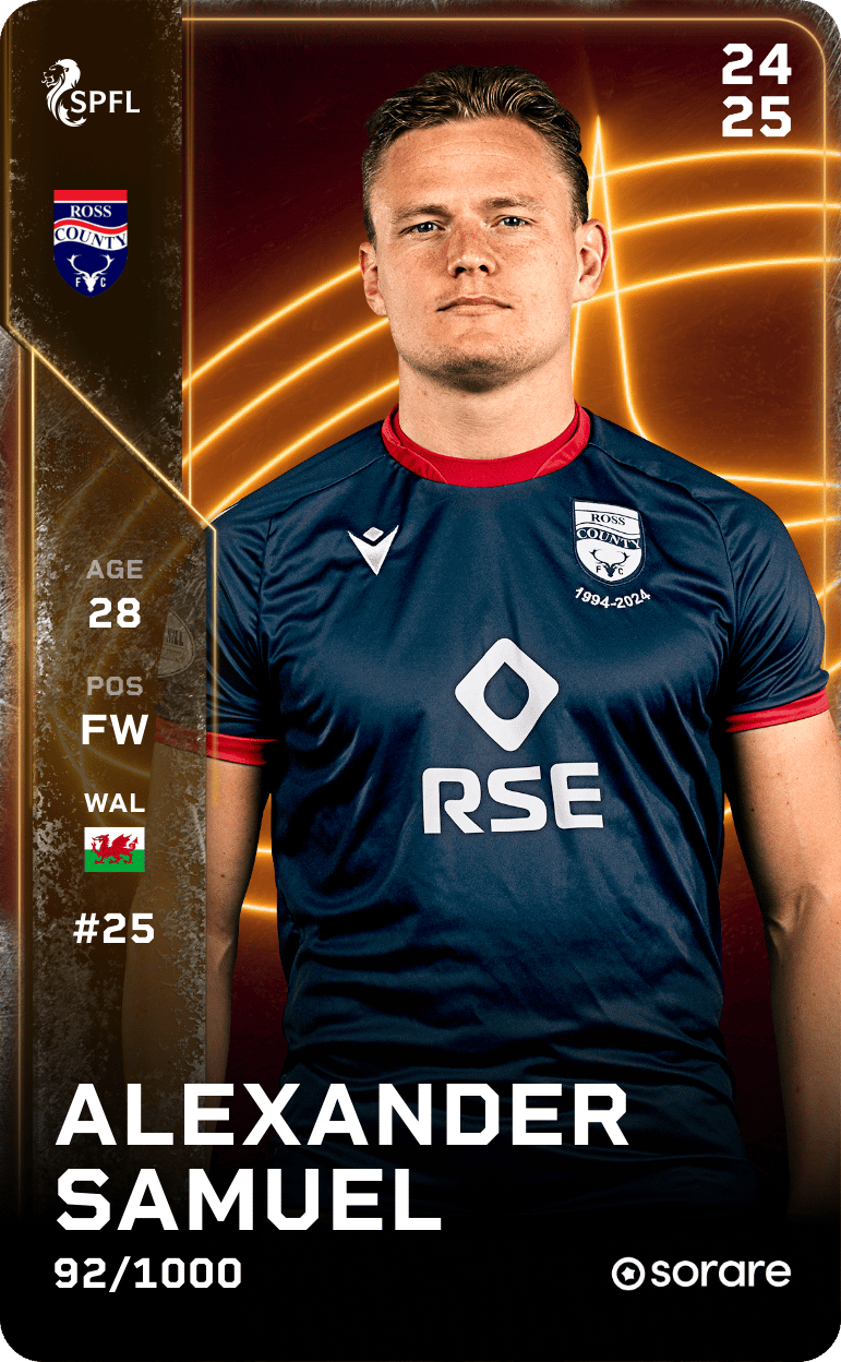 Alexander Samuel 2024-25 • Limited 92/1000