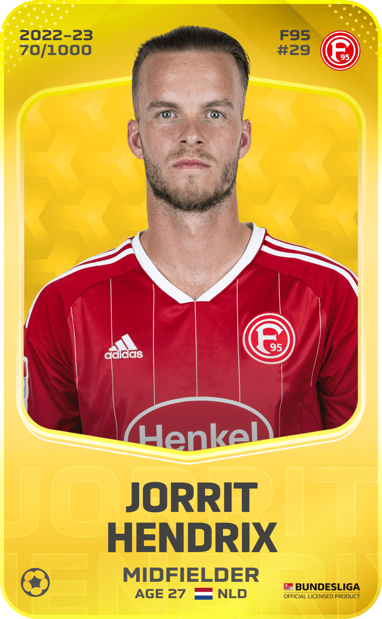 Jorrit Hendrix 2022-23 • Limited 70/1000