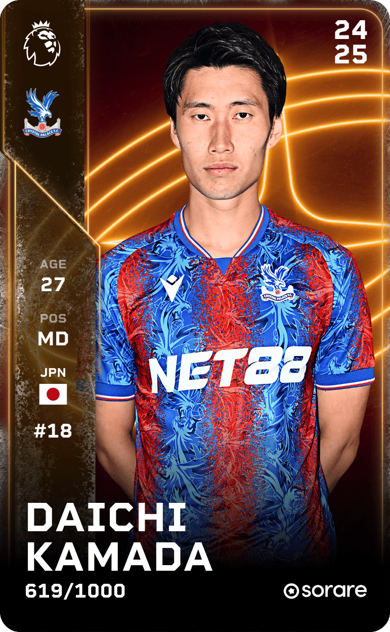 Daichi Kamada 2024-25 • Limited 619/1000