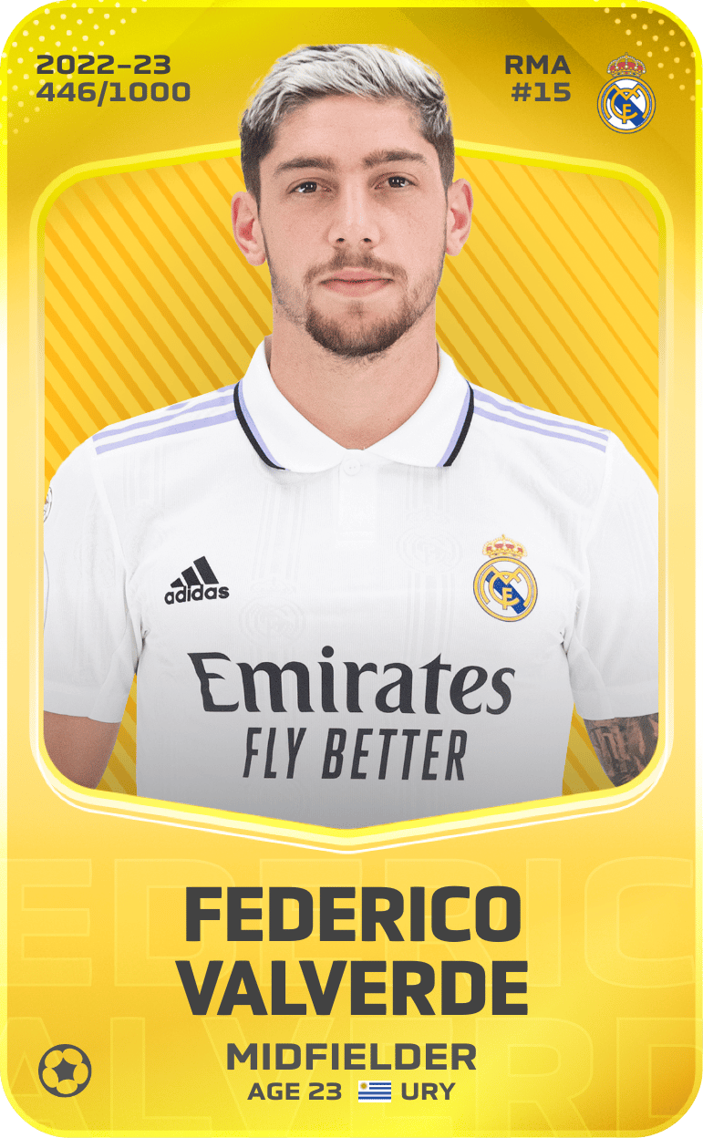 Federico Valverde 2022-23 • Limited 446/1000