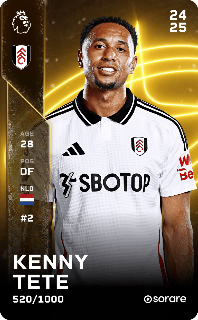 Kenny Tete 2024-25 • Limited 520/1000