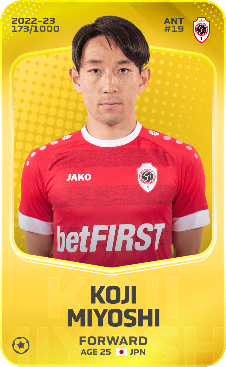 Koji Miyoshi 2022-23 • Limited 173/1000