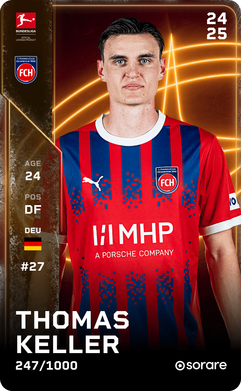 Thomas Keller 2024-25 • Limited 247/1000