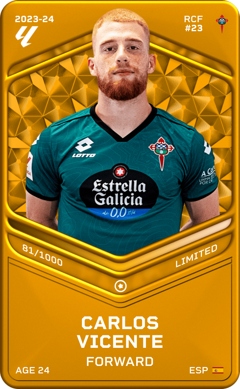 Carlos Vicente 2023-24 • Limited 81/1000