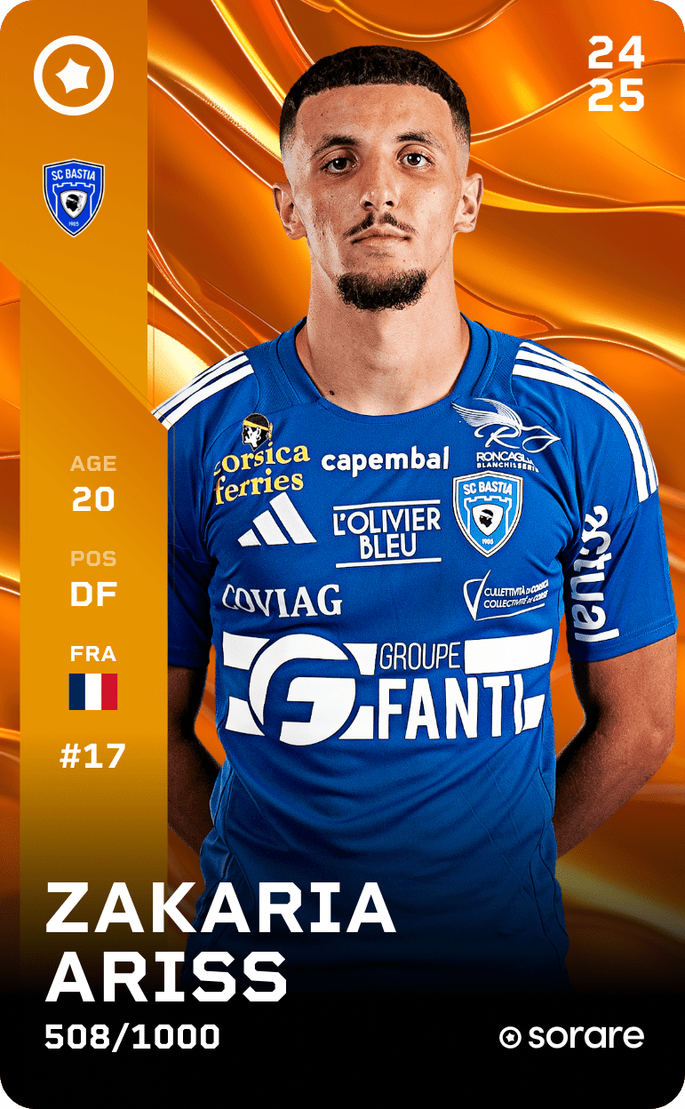 Zakaria Ariss 2024-25 • Limited 508/1000