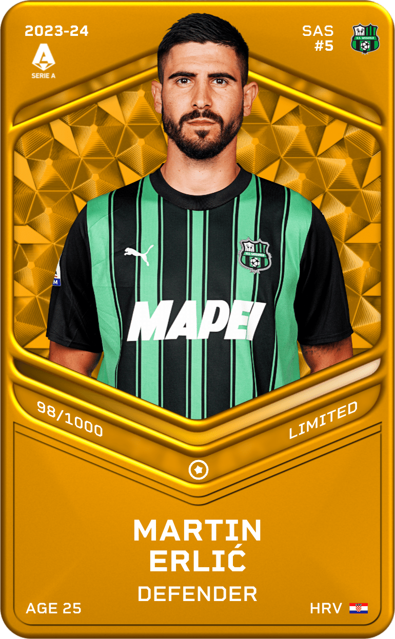 Martin Erlić 2023-24 • Limited 98/1000