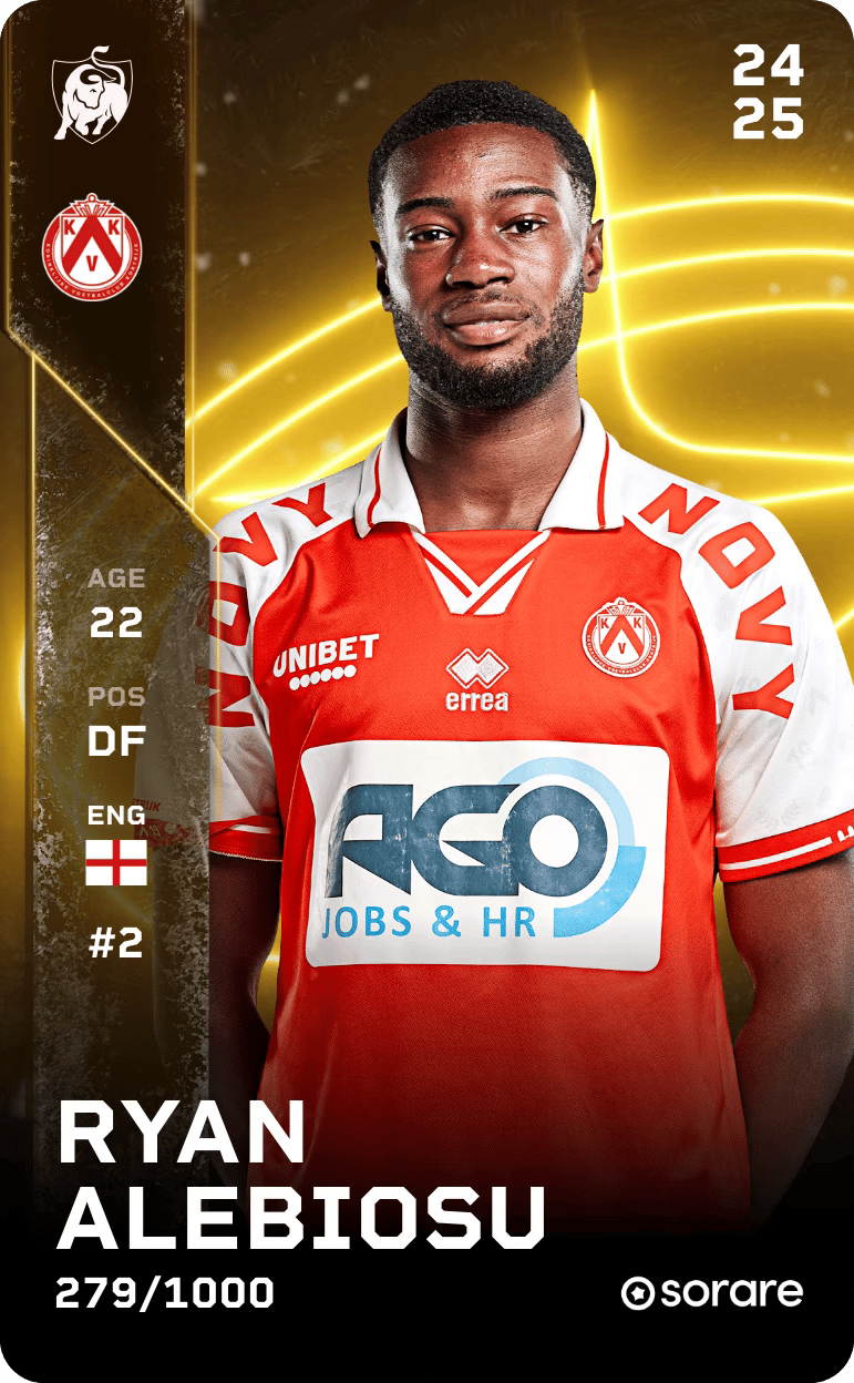 Ryan Alebiosu 2024-25 • Limited 279/1000