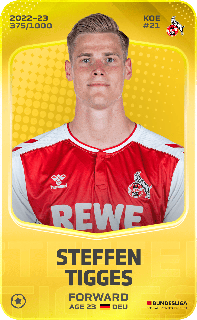 Steffen Tigges 2022-23 • Limited 375/1000