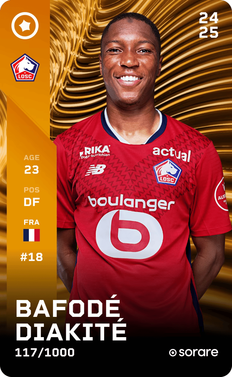 Bafodé Diakité 2024-25 • Limited 117/1000