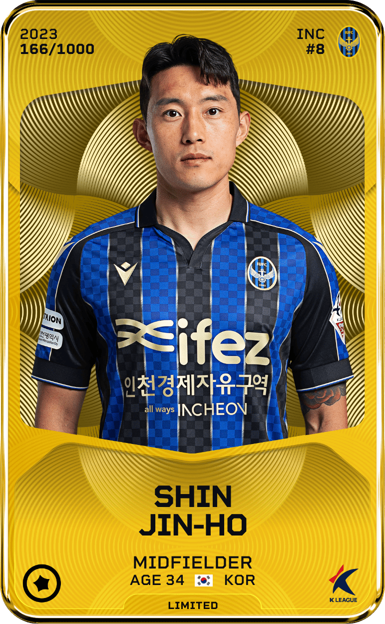 Shin Jin-Ho 2023-24 • Limited 166/1000