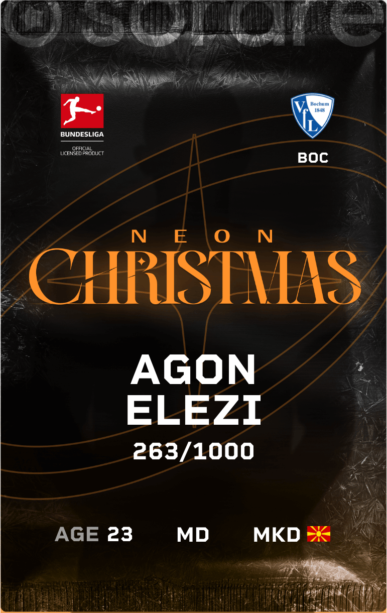Agon Elezi 2024-25 • Limited 263/1000