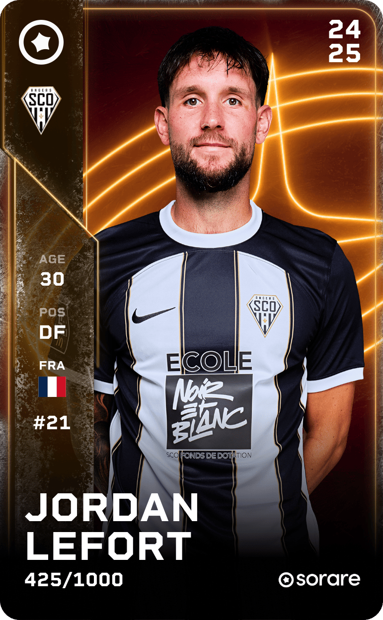 Jordan Lefort 2024-25 • Limited 425/1000
