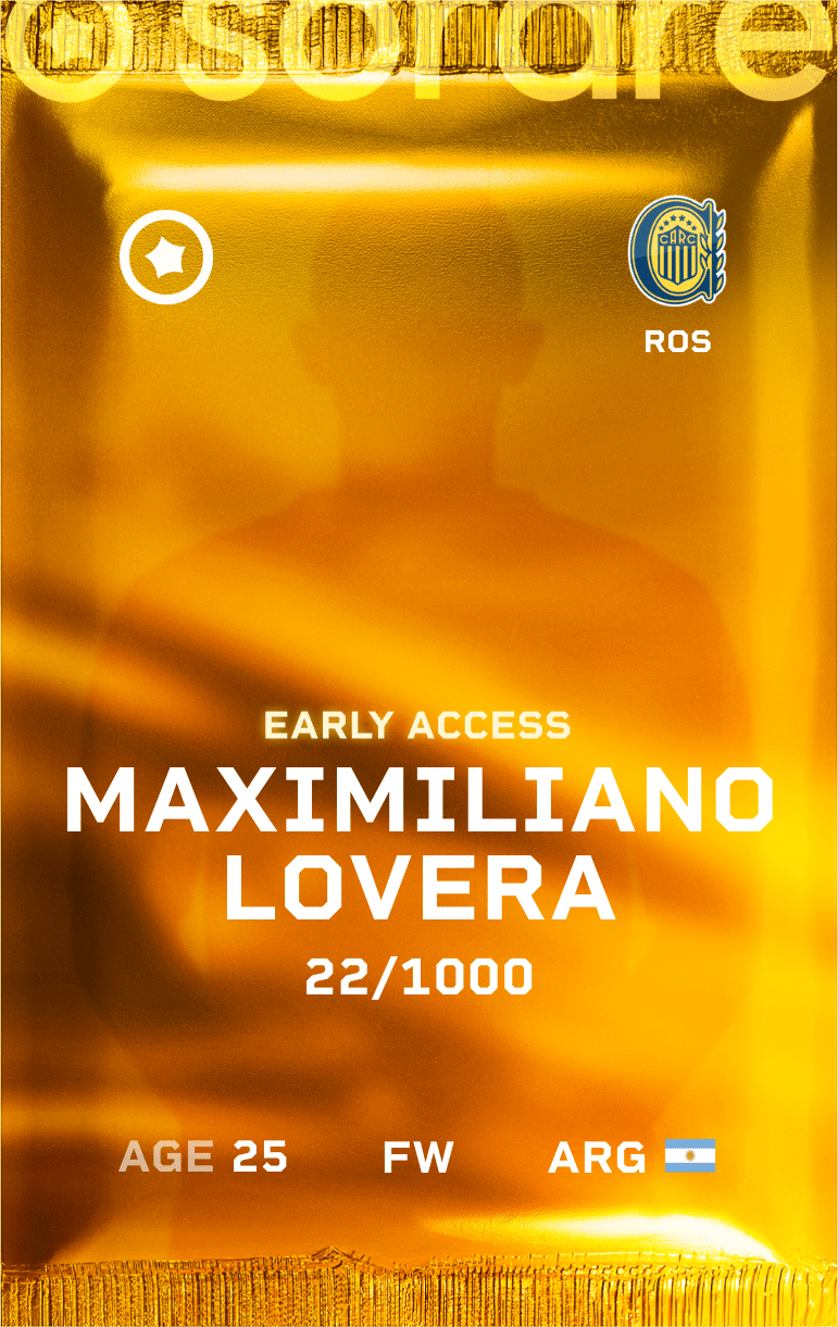 Maximiliano Lovera 2025-26 • Limited 22/1000