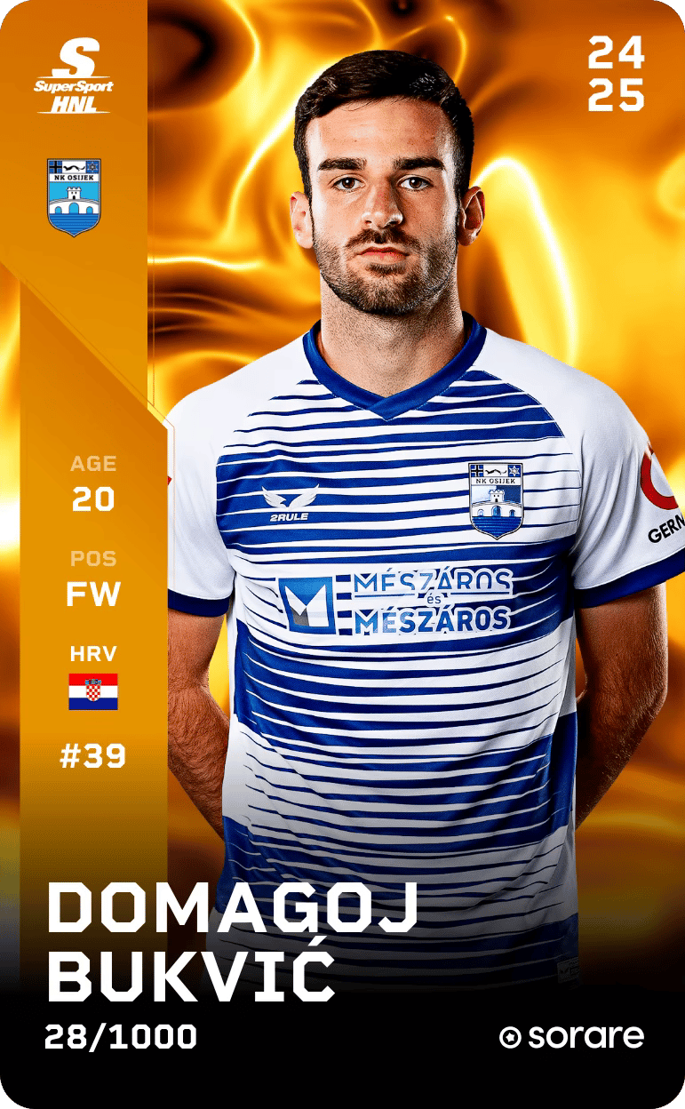 Domagoj Bukvić 2024-25 • Limited 28/1000