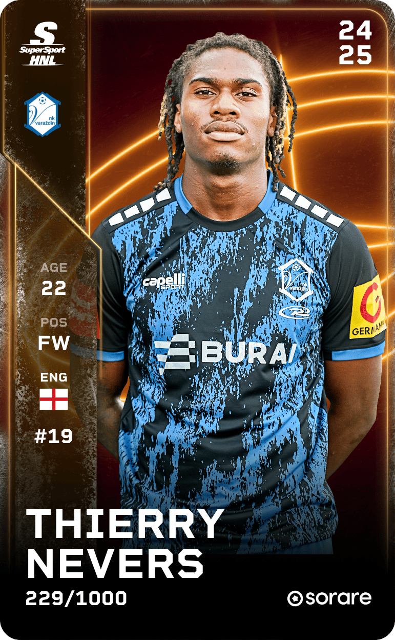 Thierry Nevers 2024-25 • Limited 229/1000