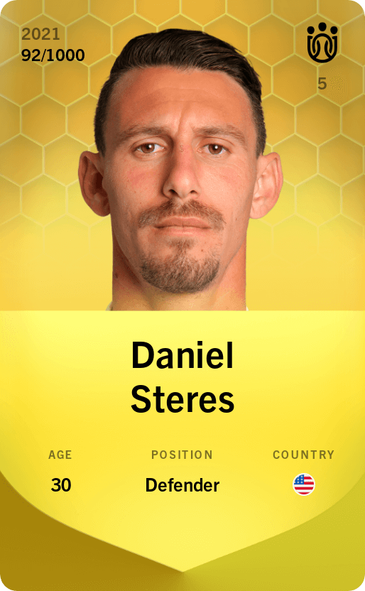 Daniel Steres 2021-22 • Limited 92/1000