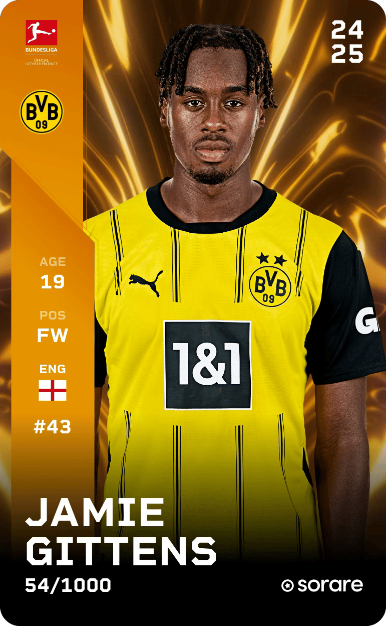 Jamie Bynoe-Gittens 2024-25 • Limited 54/1000