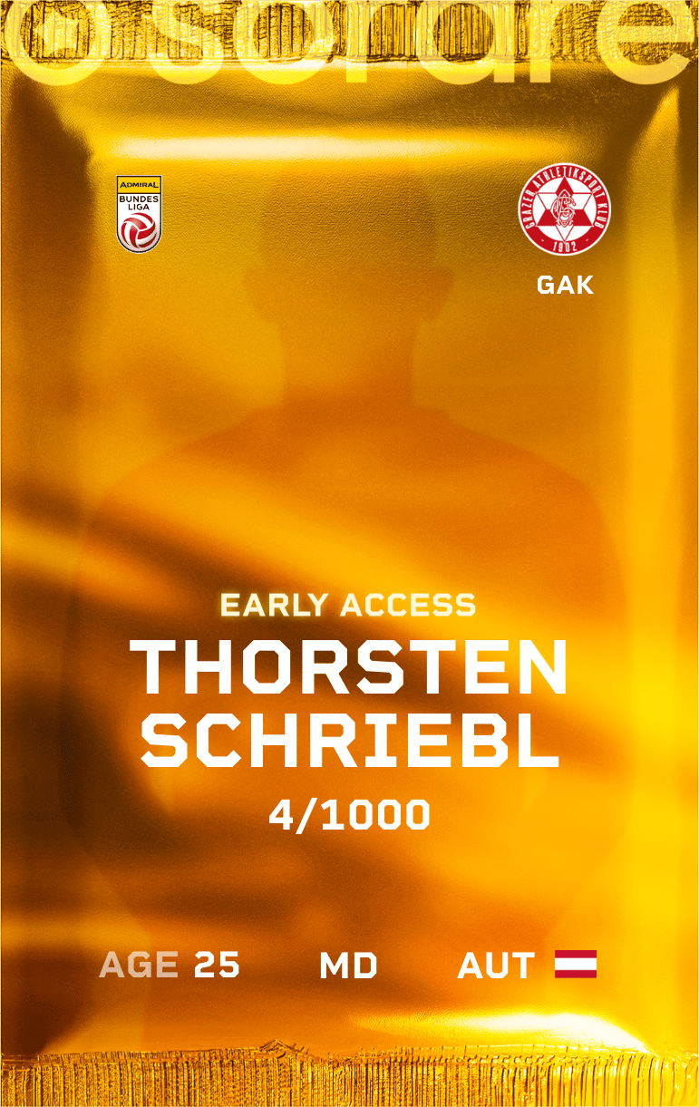 Thorsten Schriebl 2024-25 • Limited 4/1000