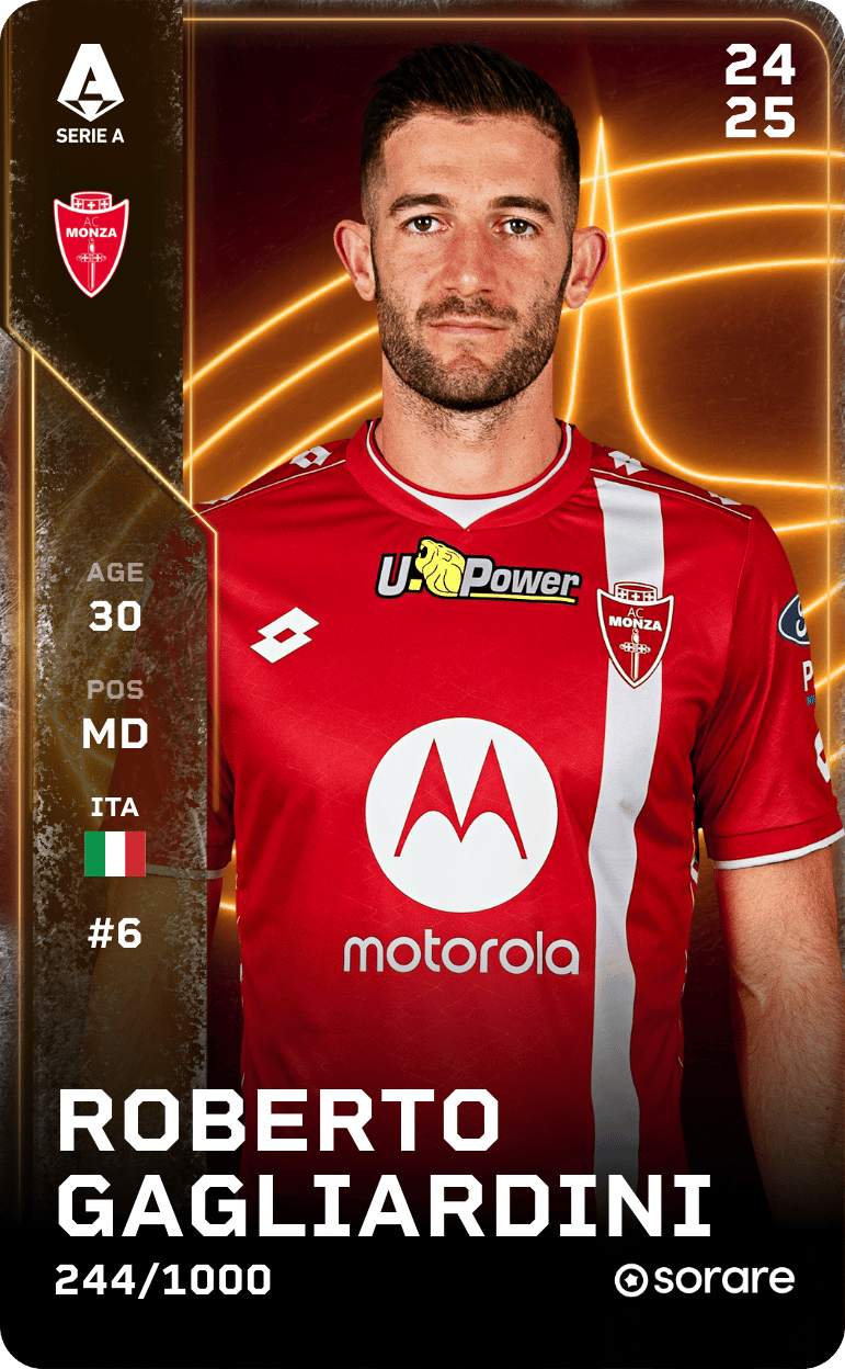 Roberto Gagliardini 2024-25 • Limited 244/1000