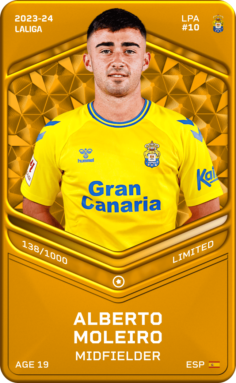 Alberto Moleiro 2023-24 • Limited 138/1000