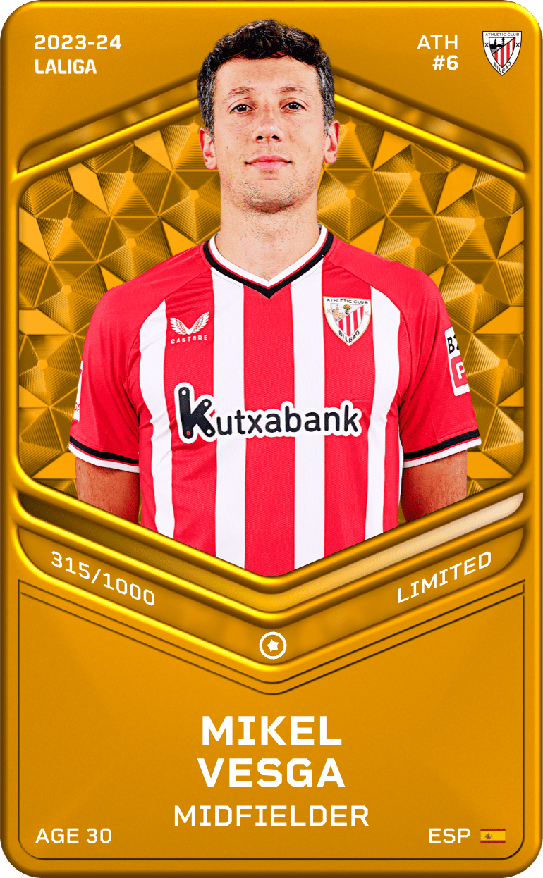 Mikel Vesga 2023-24 • Limited 315/1000