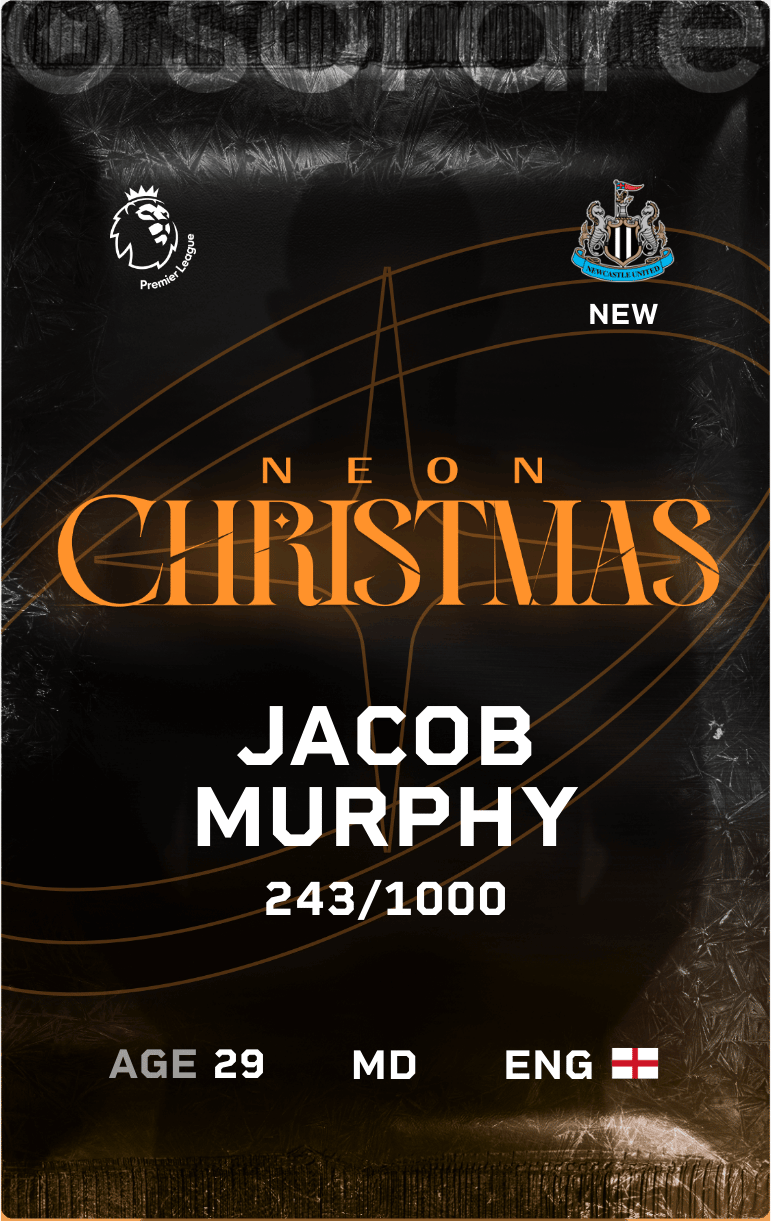 Jacob Murphy 2024-25 • Limited 243/1000