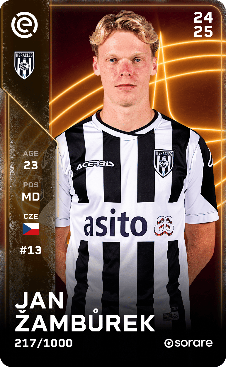Jan Žambůrek 2024-25 • Limited 217/1000