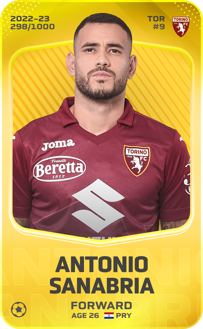 Antonio Sanabria 2022-23 • Limited 298/1000